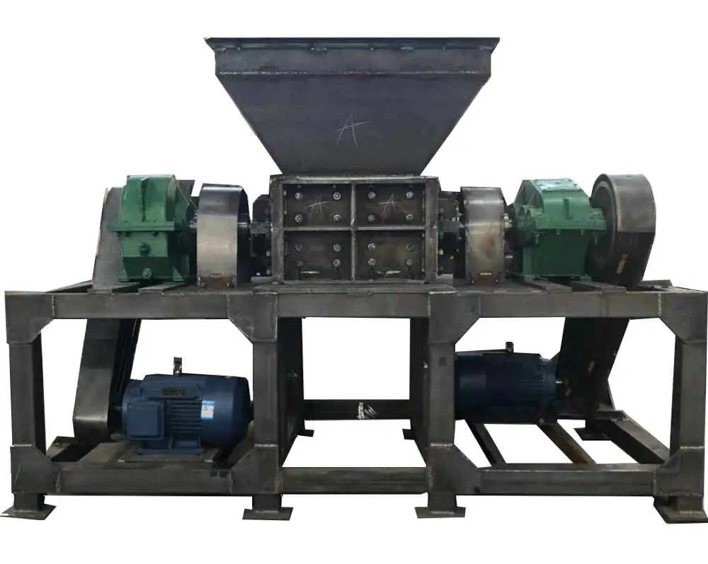 High quality waste shredder/plastic scrap metal crusher machine prices