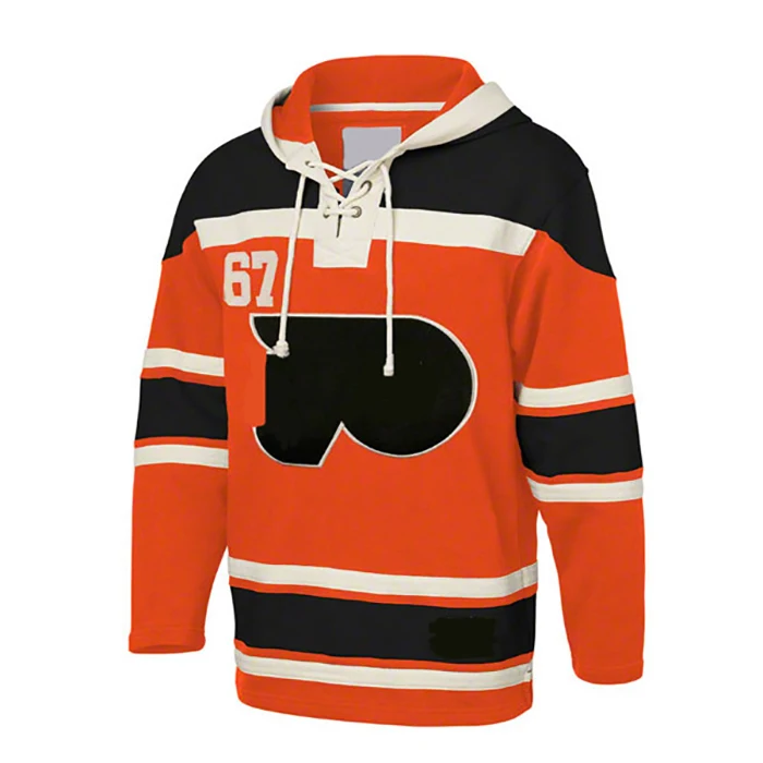 New High Quality Ice Hockey Jersey Men Custom Hockey Hoodie University Ice Hockey Sublimated Jerseys Wholesale for Team