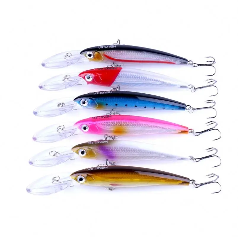 Toplure duo minnow plastic fishing lure ,pencil shaped,unpainted lure bodies for wholesale in China