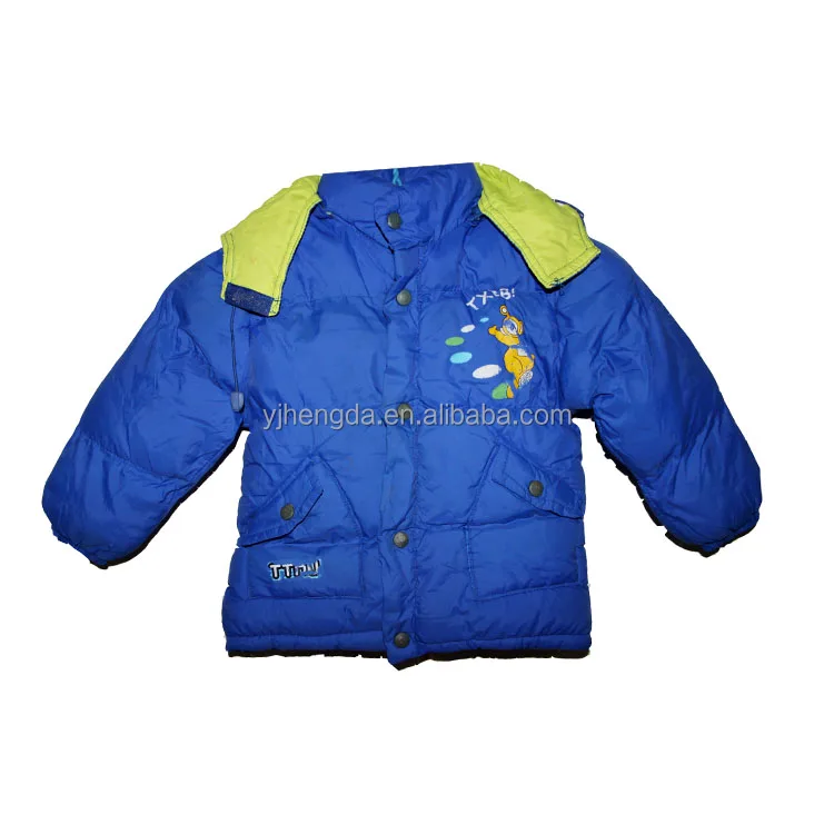 used clothes for winter for Africa Kenya  mid-east used children winter jacket