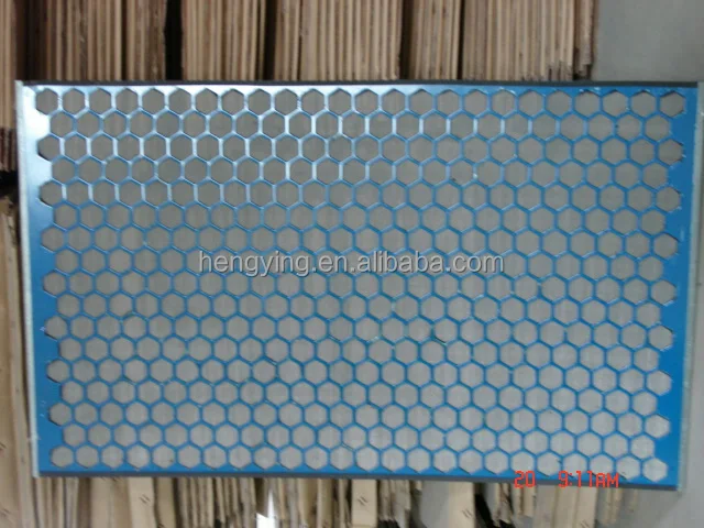 Крюк полоса с плоским экраном/масло вибрационный просеивания сетка