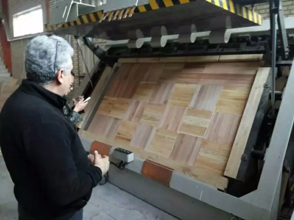 High frequency wood pallet making machine/high frequency