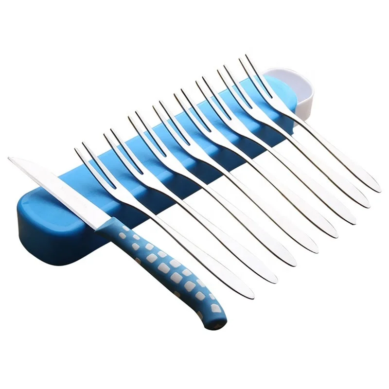 
YiJia hot sale 9pcs stainless steel fruit knife and fork set with box 