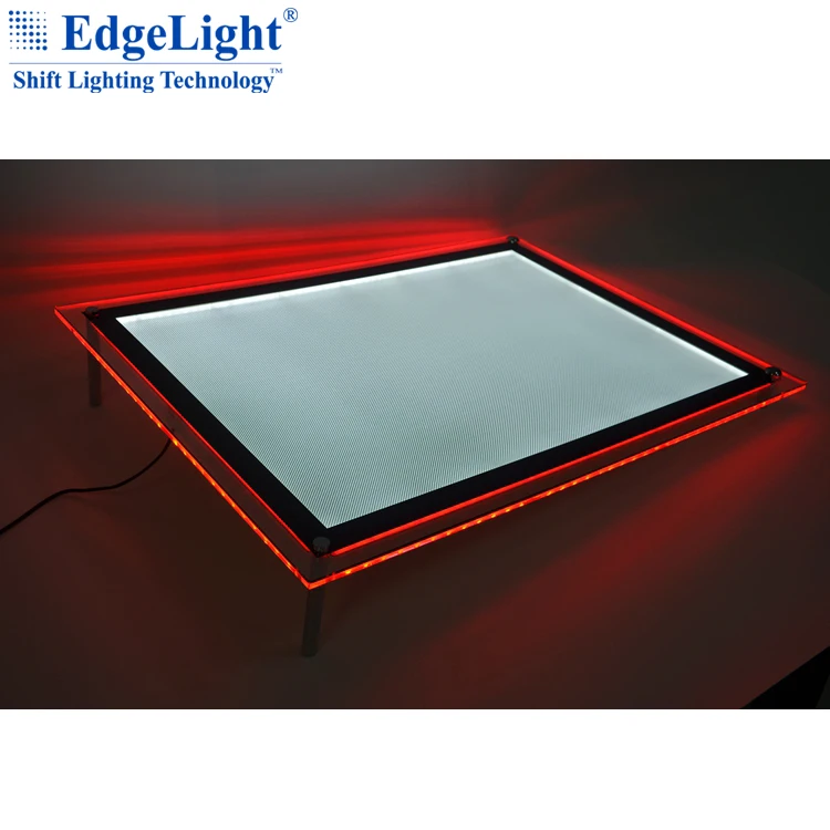 CF1A A0 A1 A4 ultra slim single side advertising led backlit acrylic poster frame