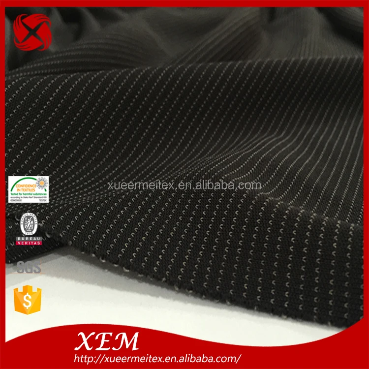 Silver Conductive Fabric Knitted Anti Radiation Shielding EMI Fabric For Stink Prevention Hosiery