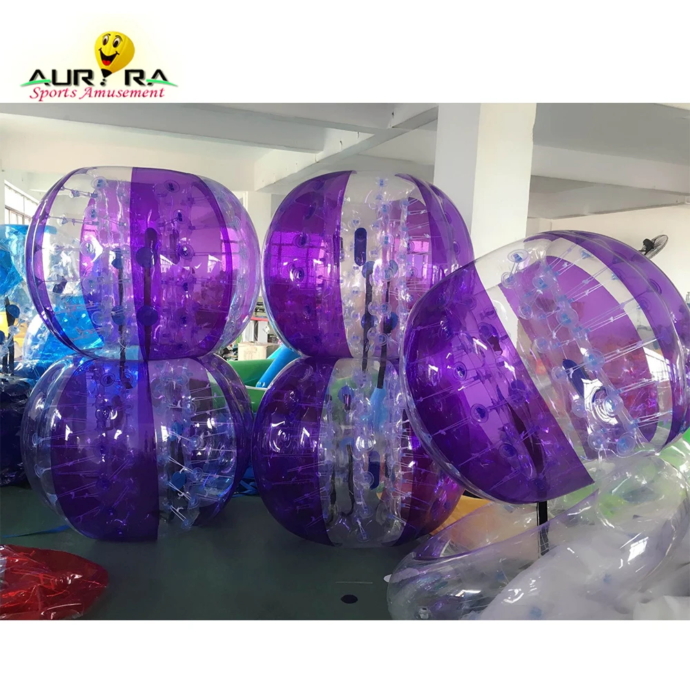 Inflatable Bubble Bumper Zorb Ball Adult TPU Football Family bubble ball double bubble suit body zorb bumper for kids