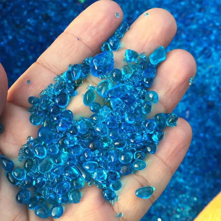 Original factory quality white marble glass gravel chips