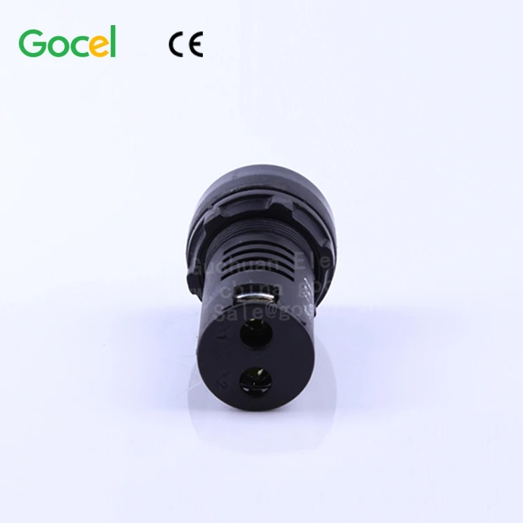 22mm red LED flashing buzzer indicator light,12V / 24 volt alarm buzzer AD16-22SM