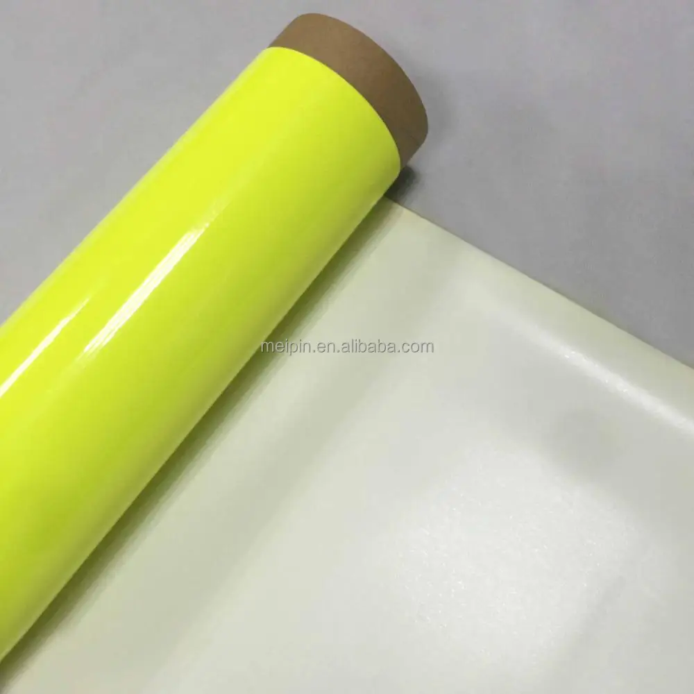 PU Reflective Heat Transfer Vinyl Fluorescent yellow Colors