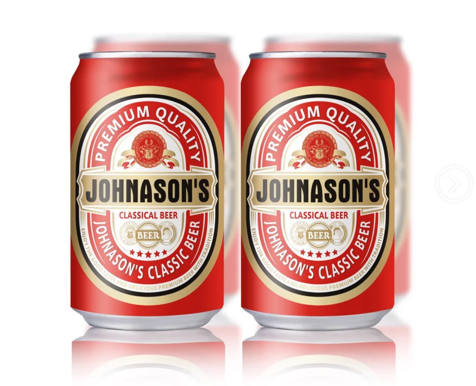 Пивная банка 330 мл пивное пиво 5 спиртовое пиво