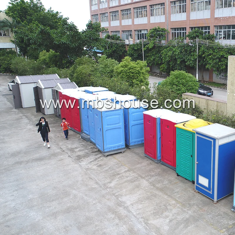 China Eco-friendly Mobile plastic prefab Portable toilets