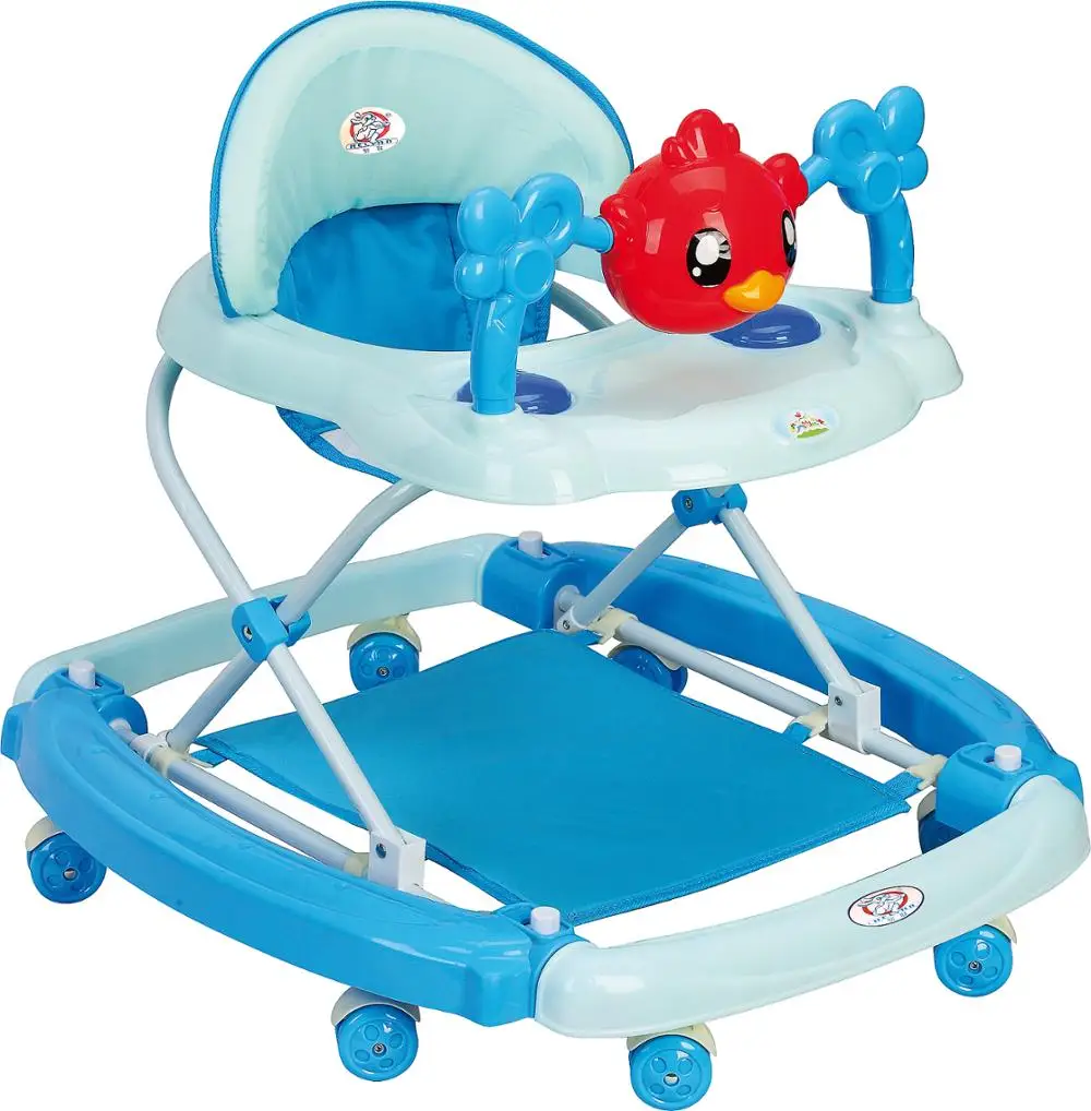 Rocker cartoon bird round baby walker in B -kids BM1947