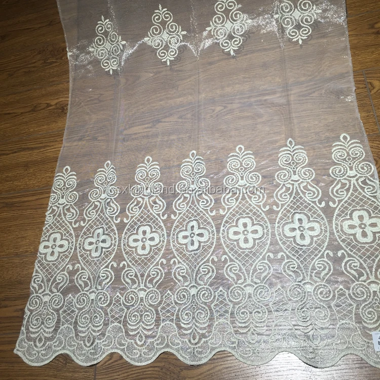 Luxury turkish embroidery curtains for the living room