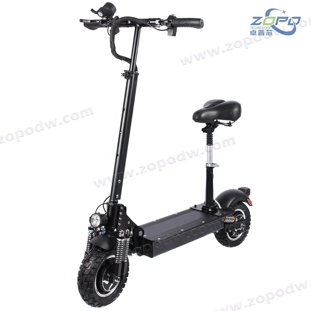 
48v Voltage and 40-90km Range Per Charge electric scooter with seat adult kick electric scooter 2000w for hot sale 
