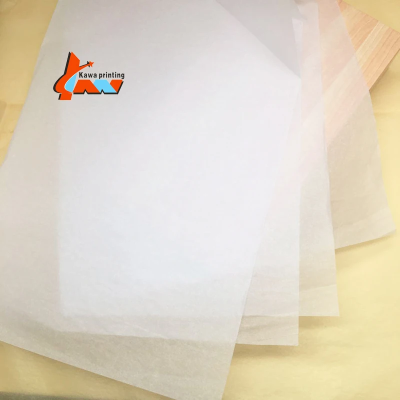 
17gsm 50X70CM gift white silk wrapping tissue paper for fruit clothing shoe wrapper 