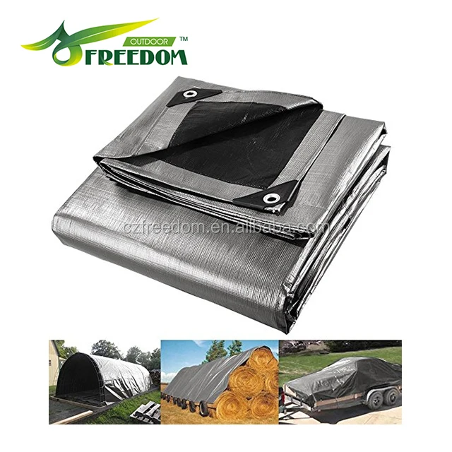 Heavy Duty Reinforced Poly Tarp Multi Purpose Canopy Tent Cover Waterproof Tarpaulin Fix Outdoor