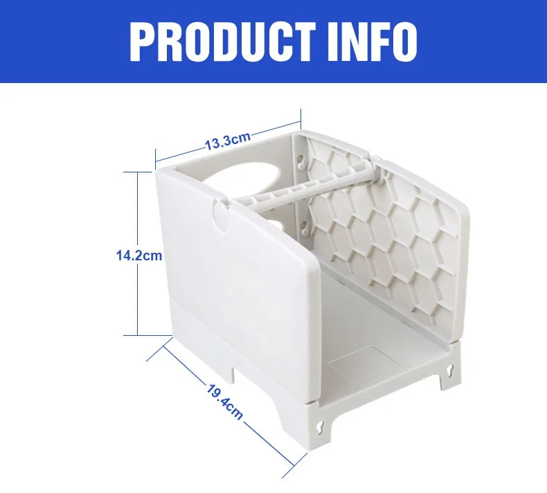 External barcode label roll holder sticker hanger printer accessories for label printers