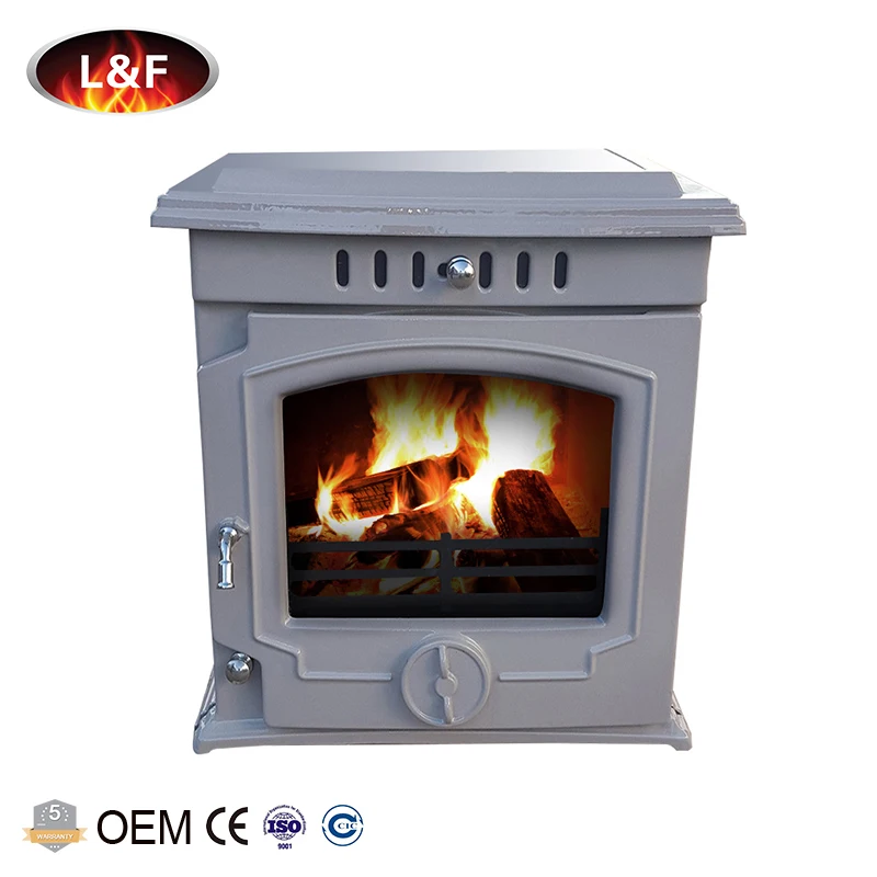 
12kw Cast Iron Enamel Coated Wood Burning Stoves With Water Jacket 
