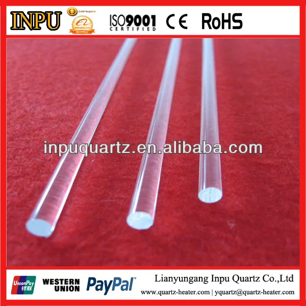 Fused Silica Clear Quartz Rod similar to GE214