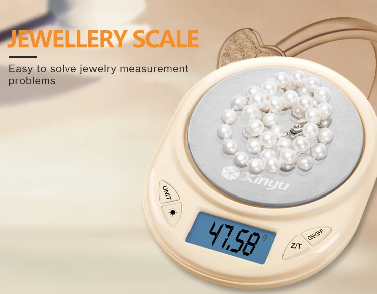 200G 500g 750g 0.1g high precision electronic portable jewellery tray kitchen weighing weight digital gold jewelry scales
