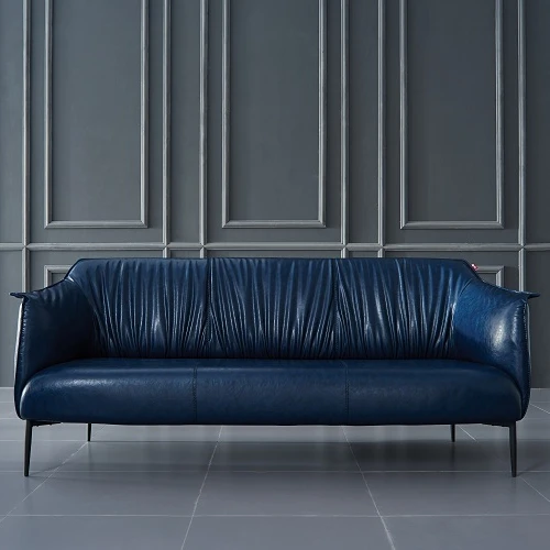 Office lounge sofa office waiting room sofa genuine leather boss couch