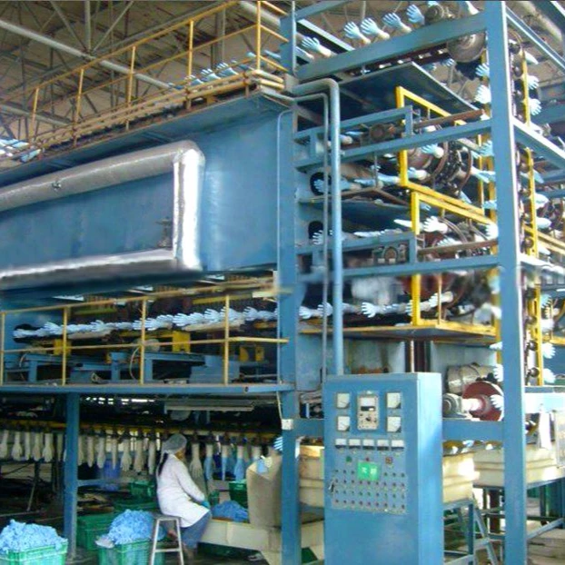 
 Китай, быстрая латексная хирургическая медицинская перчатка, производственная линия  