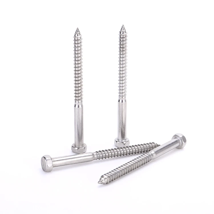 produce High Strength Professional Stainless Steel Fasteners Hexagonal head flange self-tapping screw