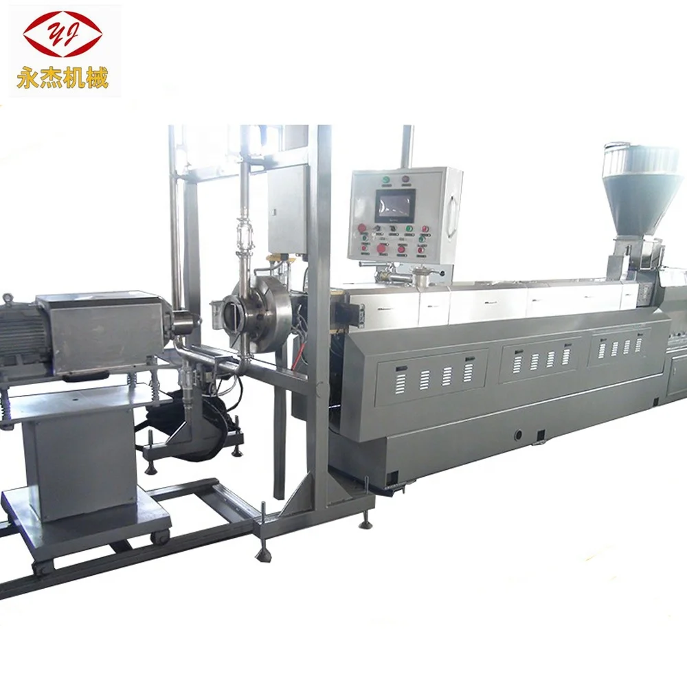 Euro-quality twin screw extruder plastic machinery underwater plastic granulator