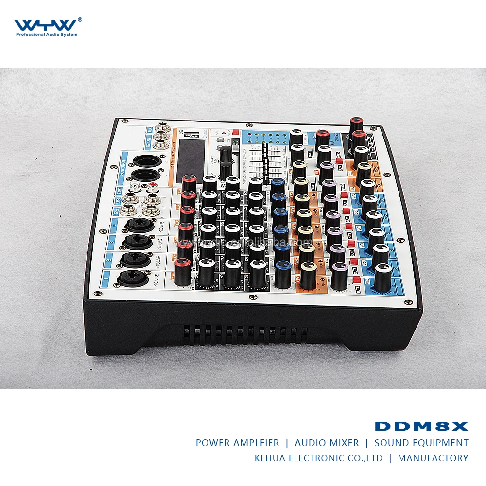 mini 8 channels 99 dsp recording audio mixer