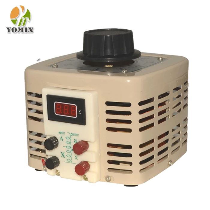 Manufacturer 0-250V Output 20A Regulator , Single Phase Variac 5000VA High Quality Voltage Regulator