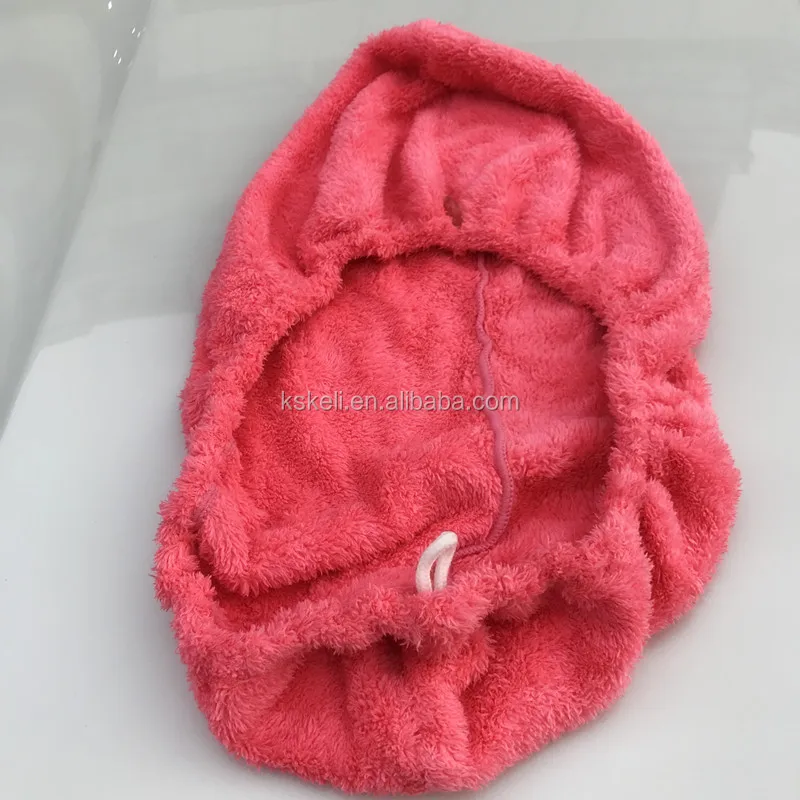 Home Microfiber Hair Towel Fast Drying Turban Towel Absorbent Hair Wrap for Bath, Spa