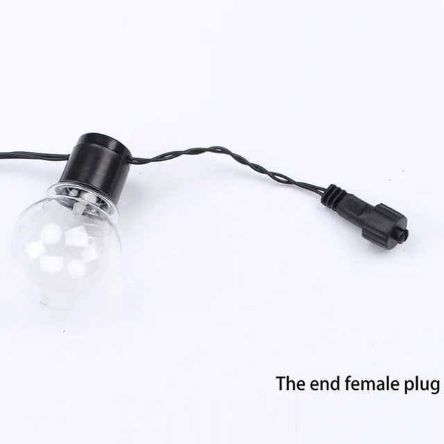 10M 38 LED globe String Light Outdoor Fairy Lights Garland G50 Bulbs Garden Patio Wedding party christmas Decoration Light Chain