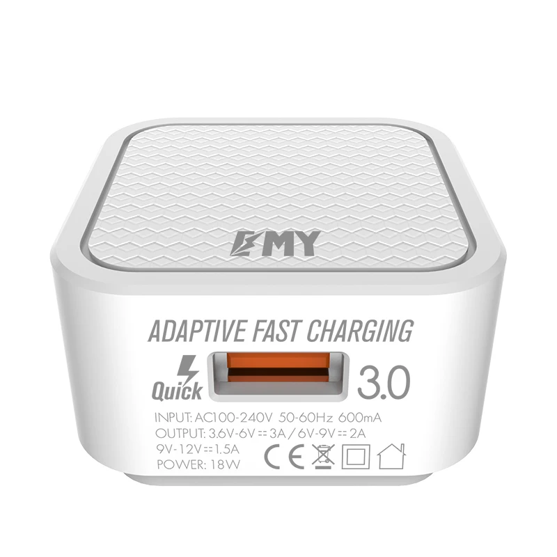 Торговая Компания, низкая цена, зарядное устройство для путешествий, фирменное настенное зарядное устройство для телефона с кабелем