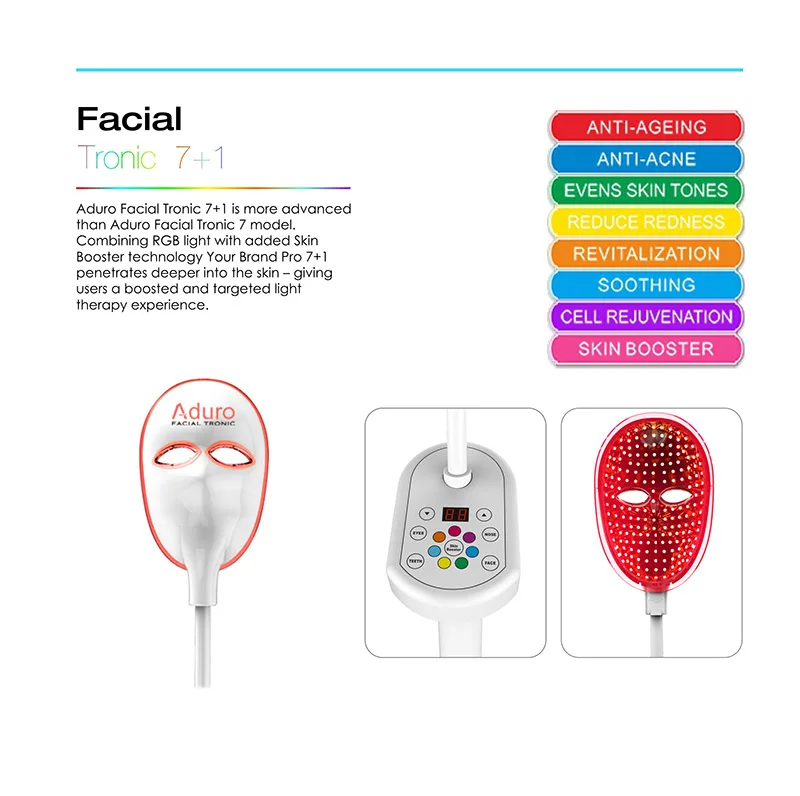 Professional photon led light mask skin rejuvenation machine