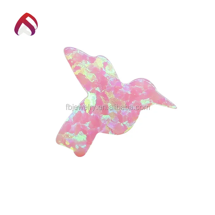 Bird Animal Synthetic Dyes Opal Stone 10x12mm