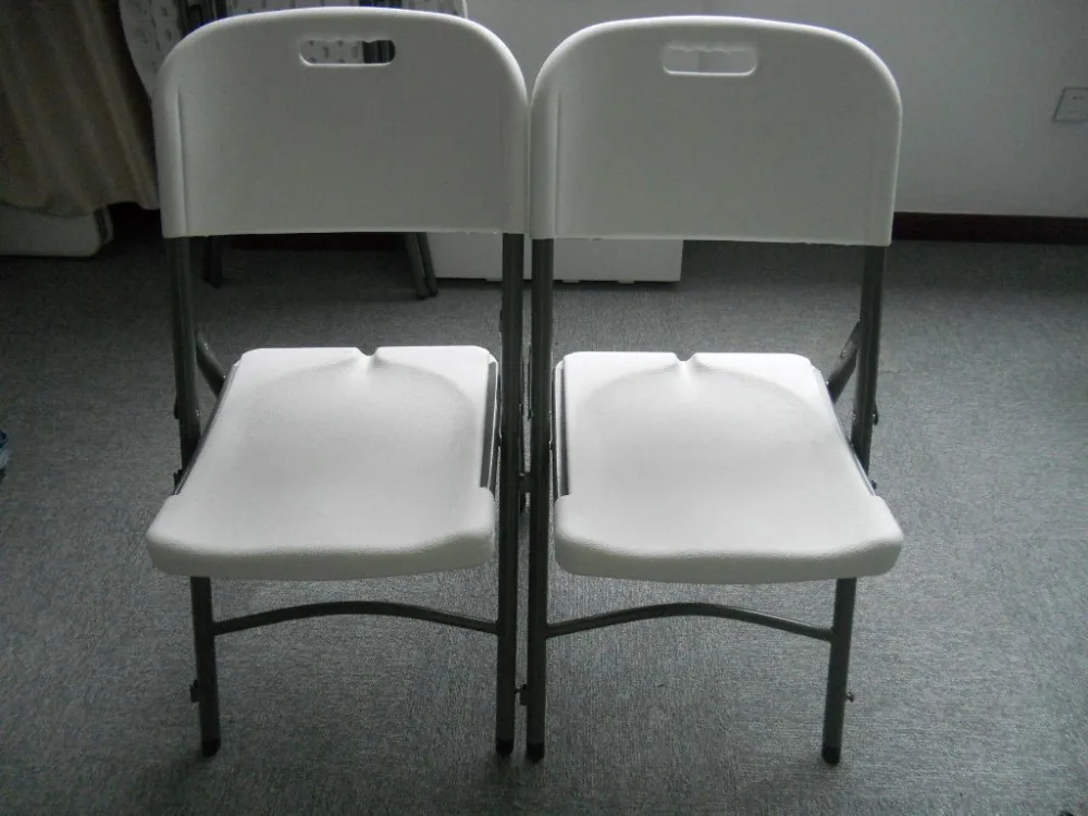 Plastic Used Folding Chairs blow moulded plastic folding chair
