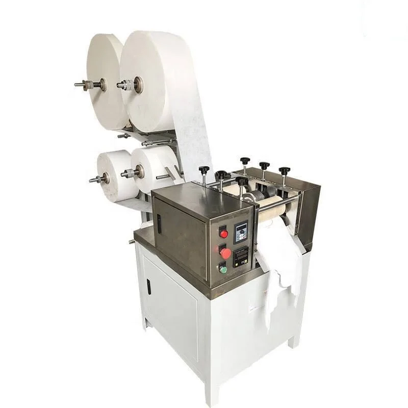 low price India market ultrasonic non-woven lace sewing  machine for Sanitary napkin making