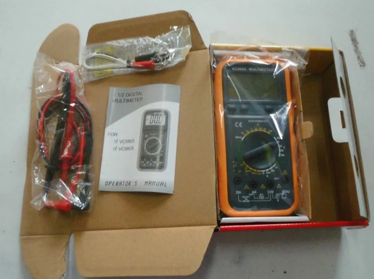 low price digital multimeter VC9805 digital multimeter