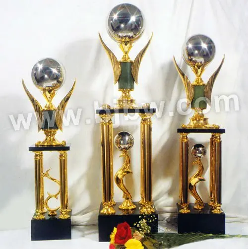 sports meeting metal trophy cup