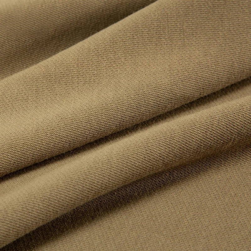 Толстый 400gsm Текстиль 100% хлопок петля сзади махровая ткань для свитера