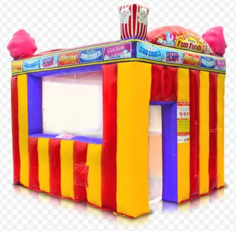 Outdoor portable inflatable concession stand inflatable fun booth