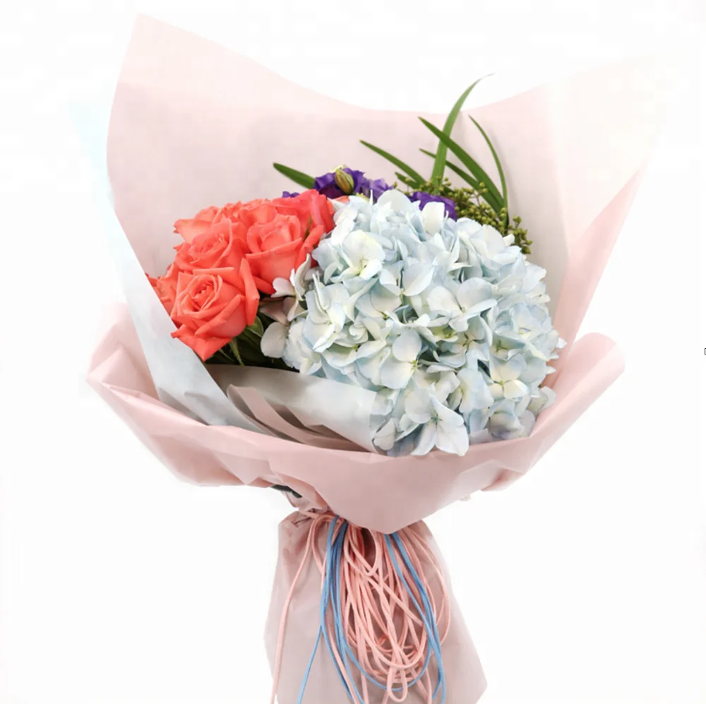 
Luxury Custom Flower Wrapping Paper Waterproof Gift Wrapping Paper 