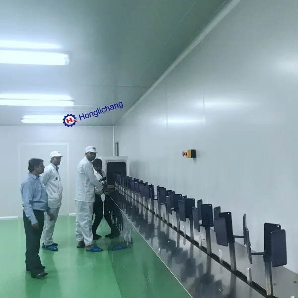 Plastic UV Varnish Paint Automatic Spraying Machine for Plastic Spray Paint Line