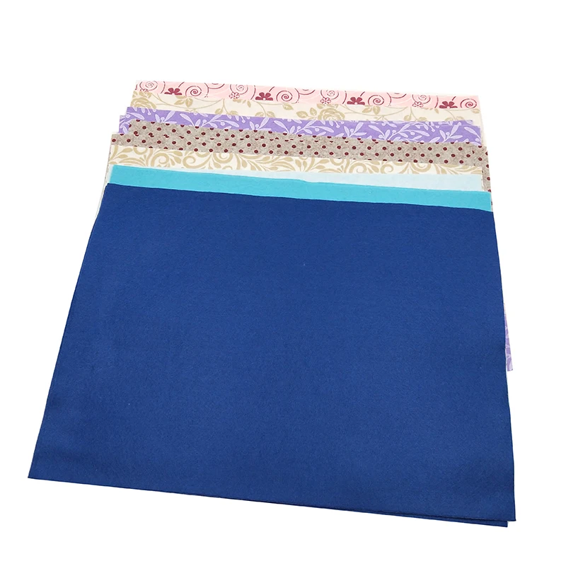 Multi Colors regenerated polyester fiber needle punched Non Woven Fabric rolls