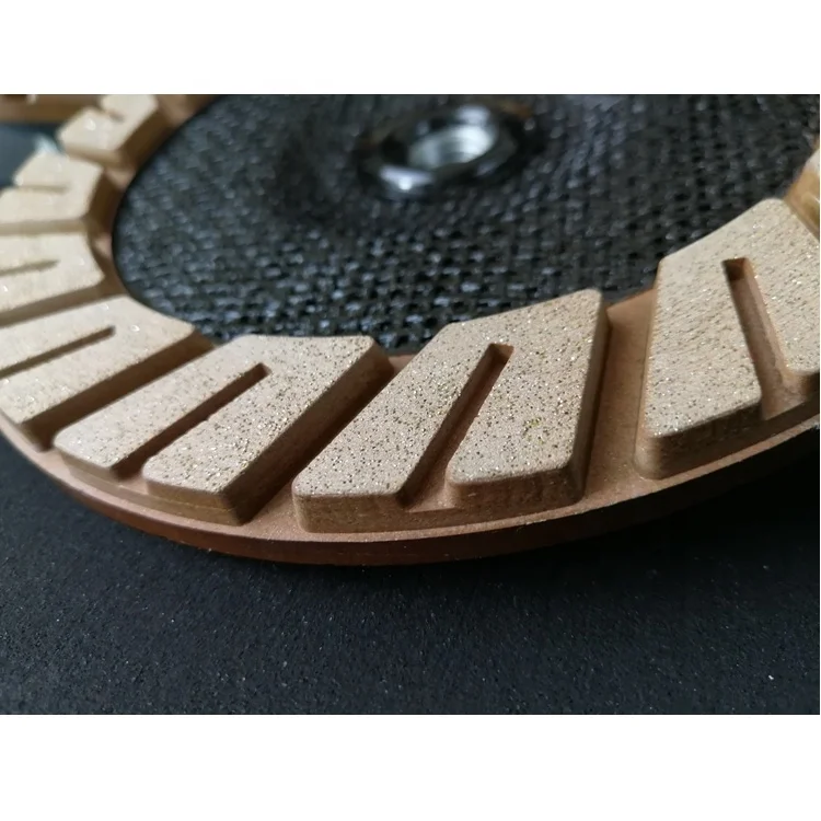 175mm  Ceramic Bond Diamond Grinding Cup Wheel for Concrete Edge Polishing