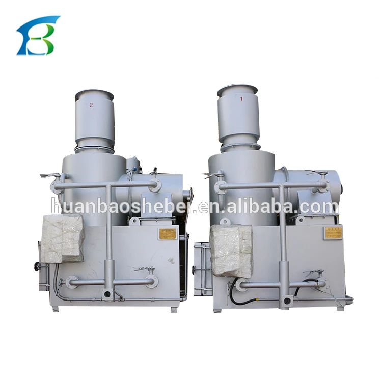 Курица птицы мертвый мусоросжигатель тела, двойной камеры твердых отходов горелки, 3D видео руководство