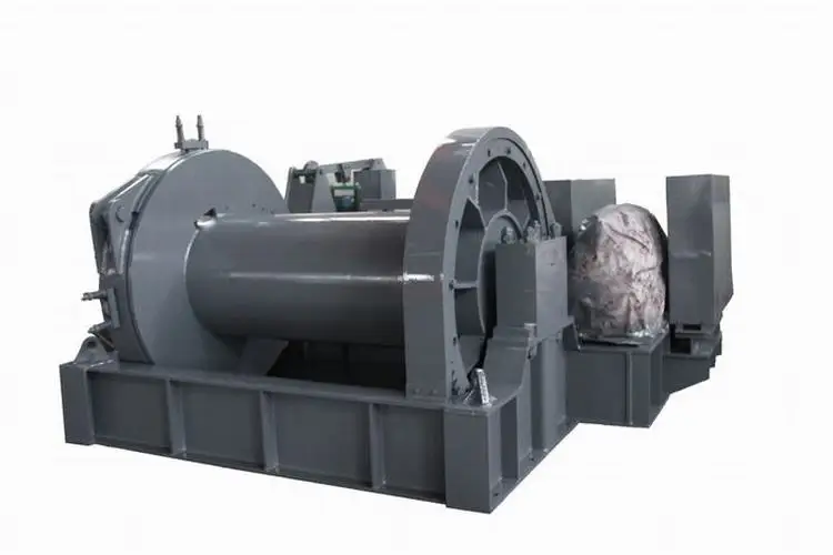 drum hydraulic mooring winch for barge ferry tugger trawl