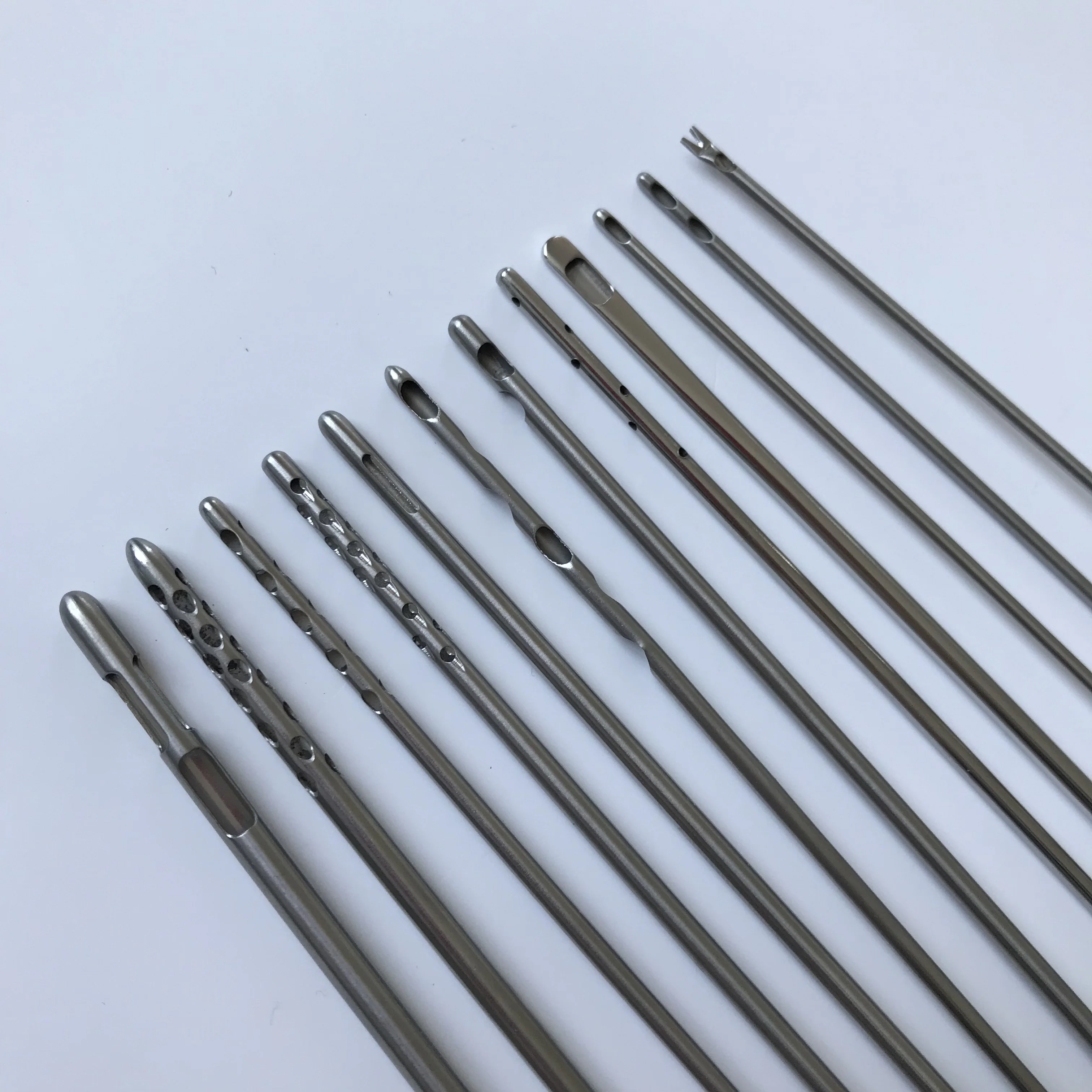 
Fat Suction Harvesting Round Tip Liposuction Cannulas 