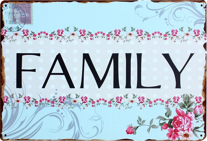 DS084 Zhejiang Poster Retro 20X30 Custom Designs Painted Vintage Tin Metal Sign Home Decor bar wall decor plate