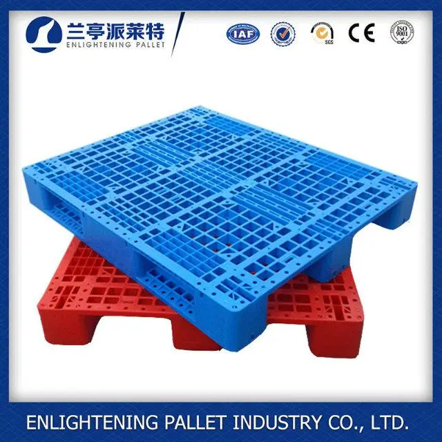 3 skids plastic pallet euro plastic pallets with steel insert made in China